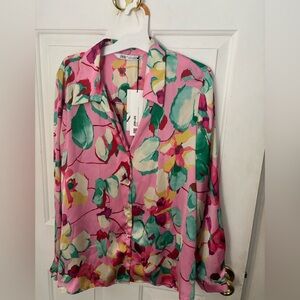 Zara Multicolor Floral Blouse